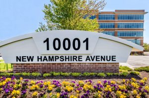 10001 New Hampshire exterior sign