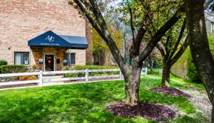 Montgomery Club leasing center entrance