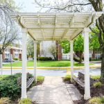 Montgomery Club outdoor pergola