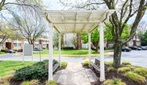 Montgomery Club outdoor pergola