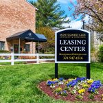 Montgomery Club leasing center signage