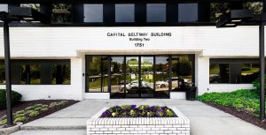 Capital Beltway Building entrance